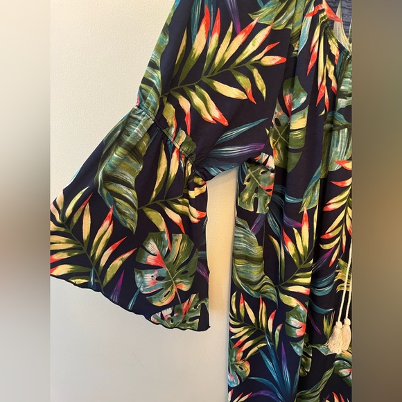 Naïf Tropical Print Dress Coverup Women’s Size 2X - Picture 5 of 6